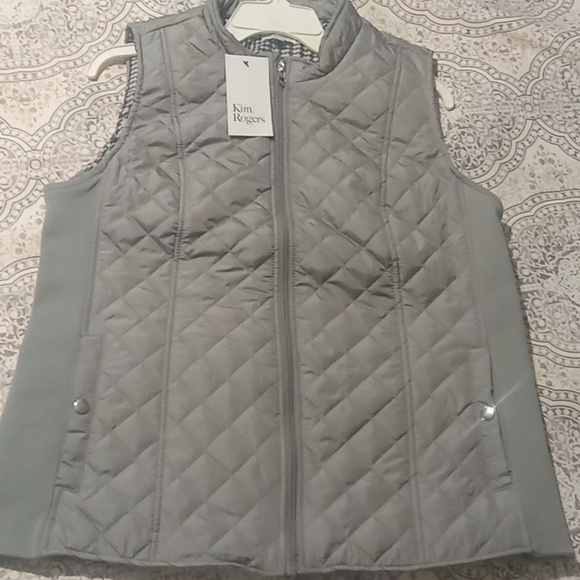 NWT Kim Rogers quilted vest - Picture 15 of 16